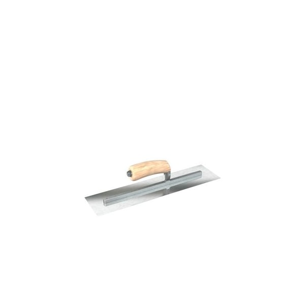 Bon 66-308 Finish Trowel, Square, Razor Stainless, 13 X 5, Wood